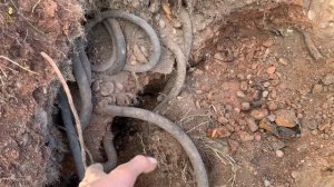 06-11-2024. Копаю на большой глубине электродвигателя.