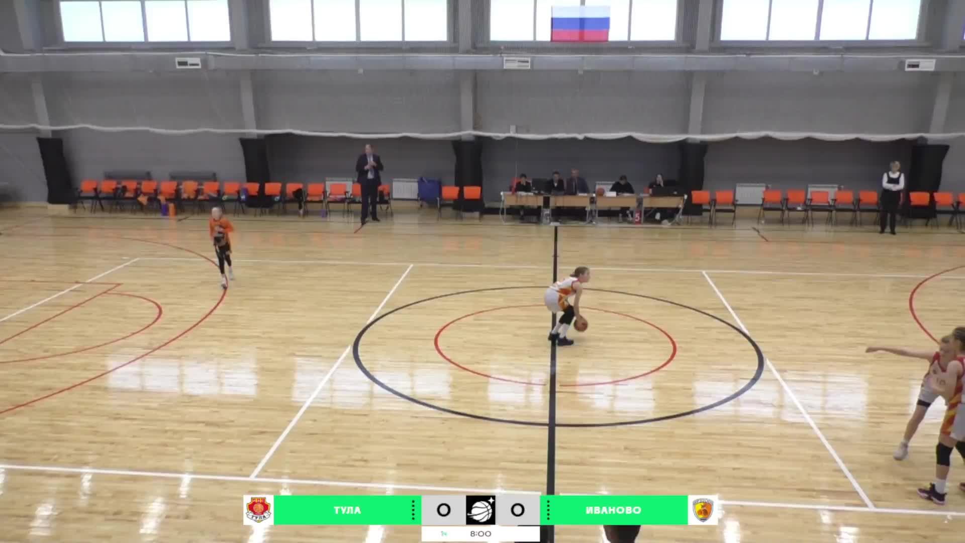 Межрегиональные соревнования по баскетболу среди девушек до 14 лет (2012 гр. и моложе) сезон 2024/25 смотреть онлайн