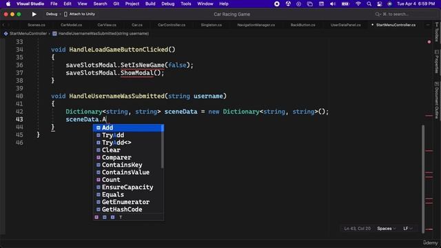 38 - Coding the Start Menu Controller Script смотреть онлайн