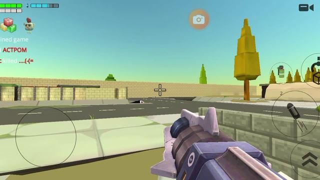 играем вместе в игру чикен Ган. смотреть онлайн