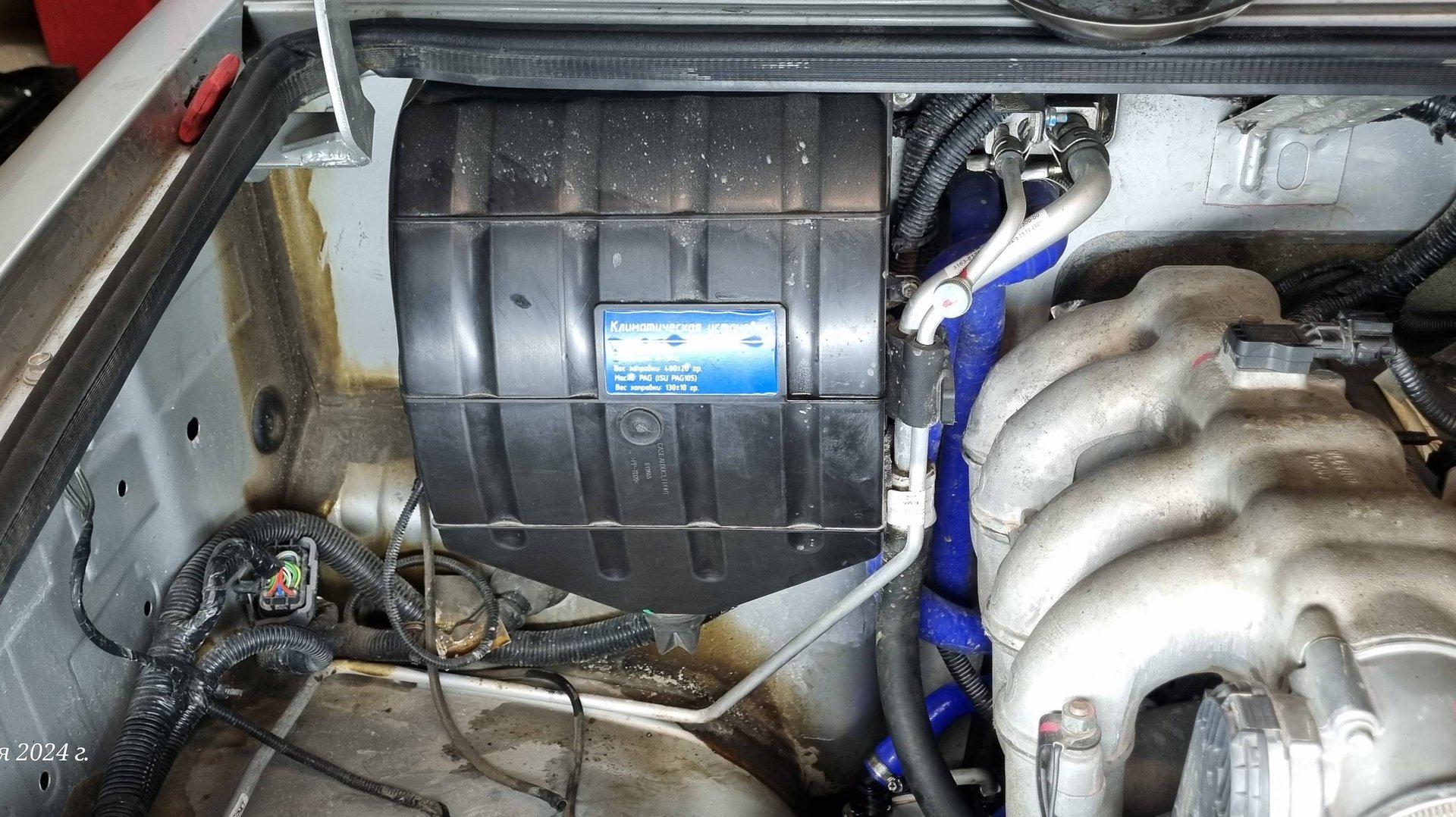 УАЗ Патриот замена заслонки рециркуляции печки. смотреть онлайн