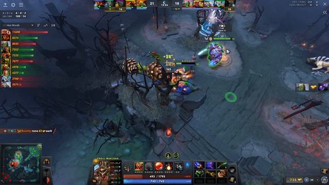 TI13 - Troll Warlord Dota 2 Gameplay Spirit.Yatoro with Daedalus - Battlefury - Road to TI11 смотреть онлайн