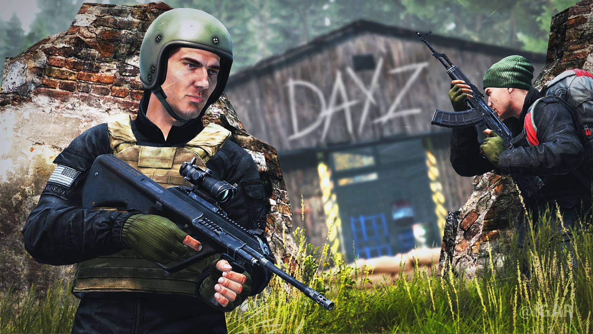 Рейд вкусной базы в DayZ смотреть онлайн