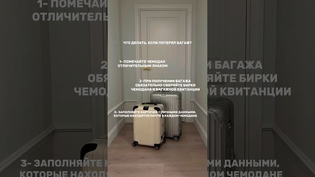 Потерял багаж? Простые советы , которые помогут быстро найти утерянные вещи и предотвратить потерю смотреть онлайн