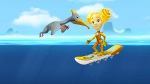 Фиксики в музее динозавров - Птеродактиль | Познавательный мультик про динозавров для малышей