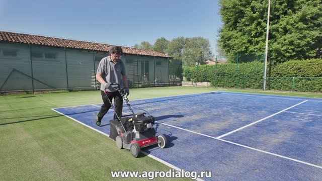 Подметальная машина для искусственного газона Eurosystems SWEEPY L смотреть онлайн