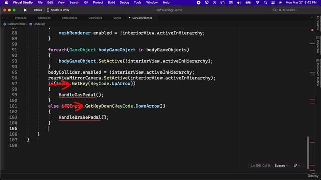 14 - Coding the Car Controller Script the C смотреть онлайн
