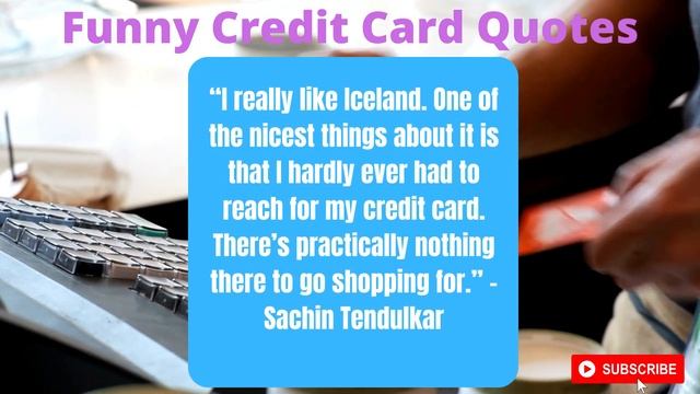 Funny and Serious Credit Card Quotes смотреть онлайн