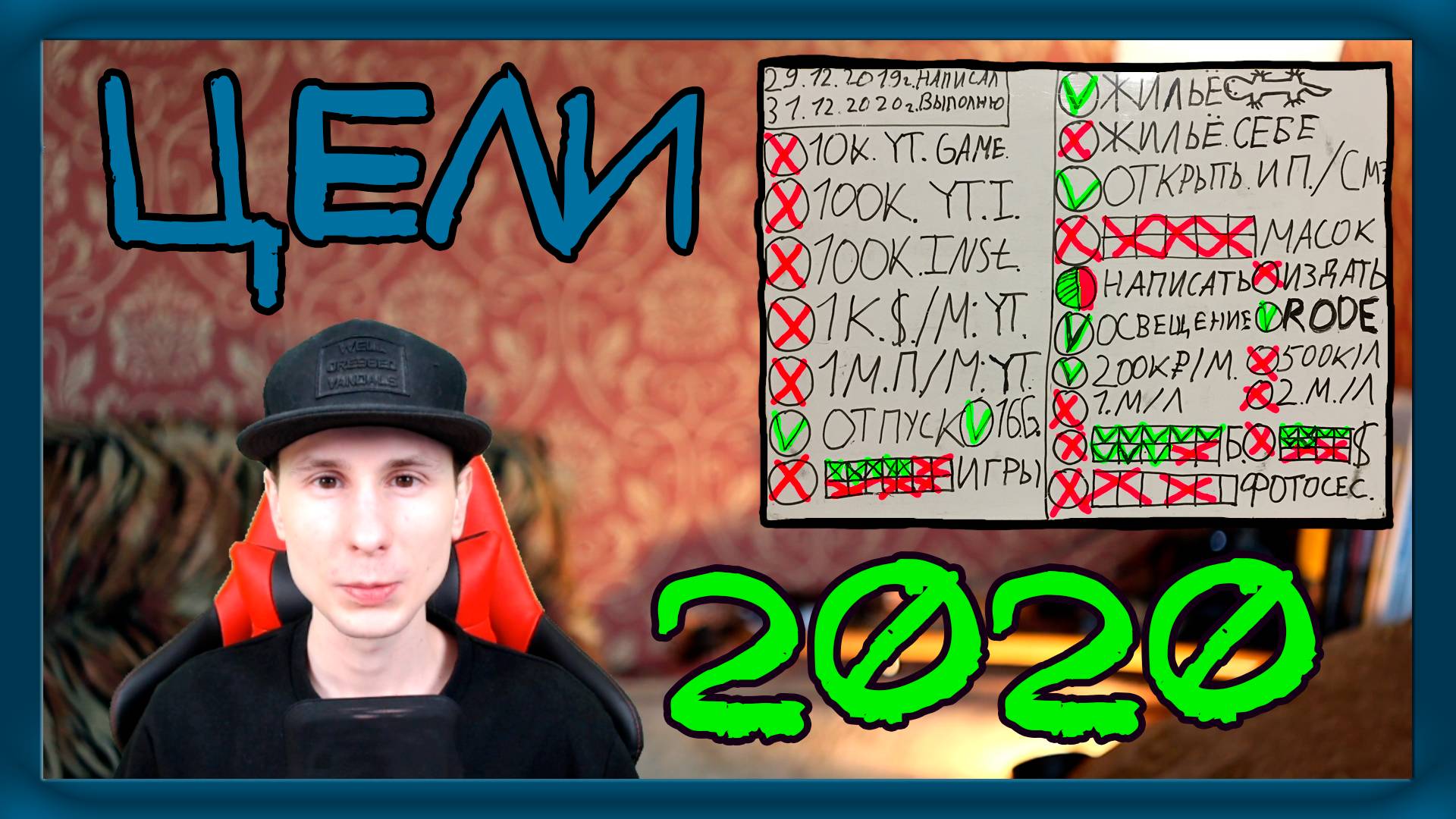 Итоги 2020 года. Выполнил все цели? Ежегодный отчёт по целям. смотреть онлайн