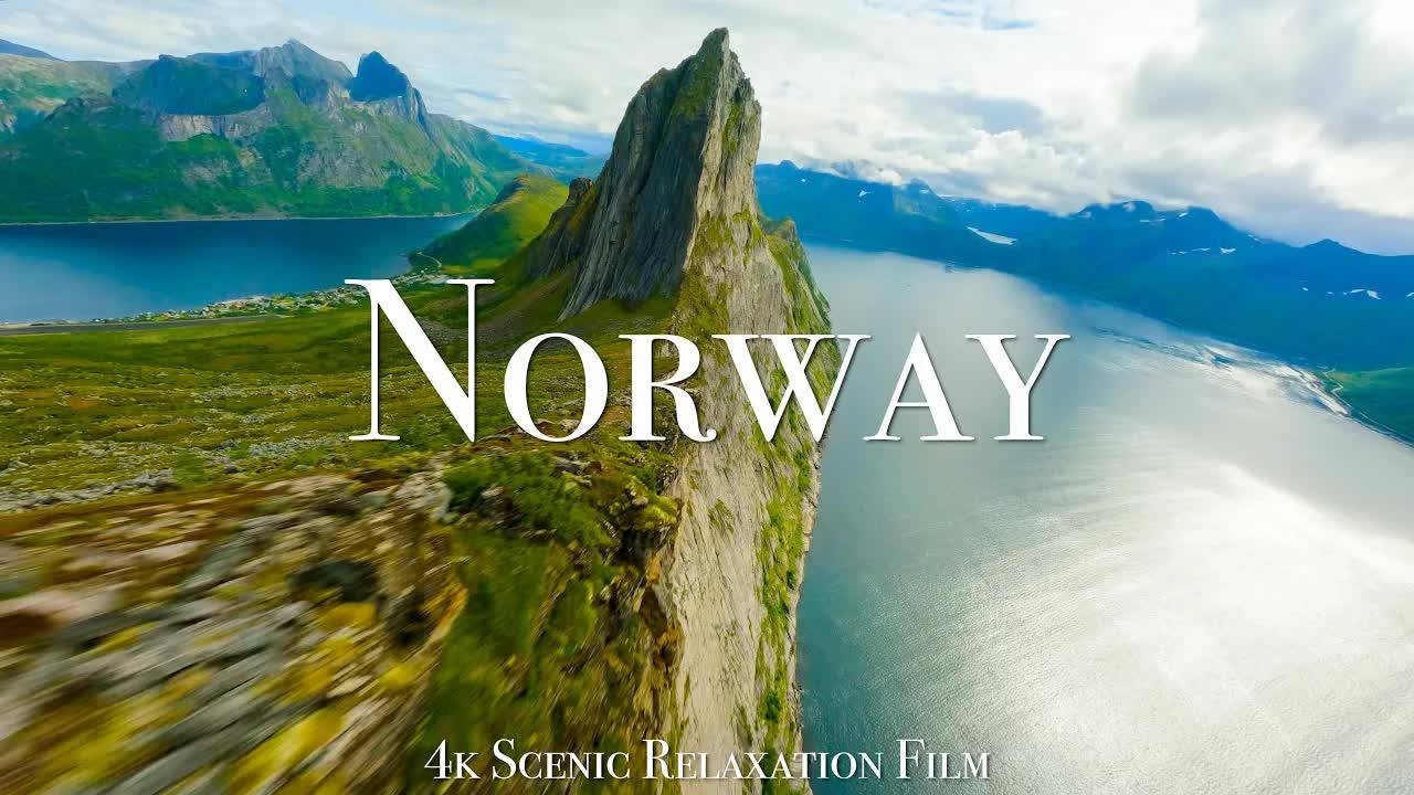 Norway 4K - Cinematic FPV Film With Inspiring Music & Wingsuit Flying смотреть онлайн