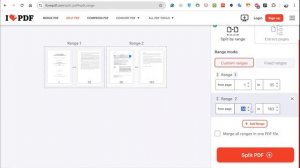 Как вставить pdf в свой документ и сохранить нумерацию страниц // Ilovepdf.com