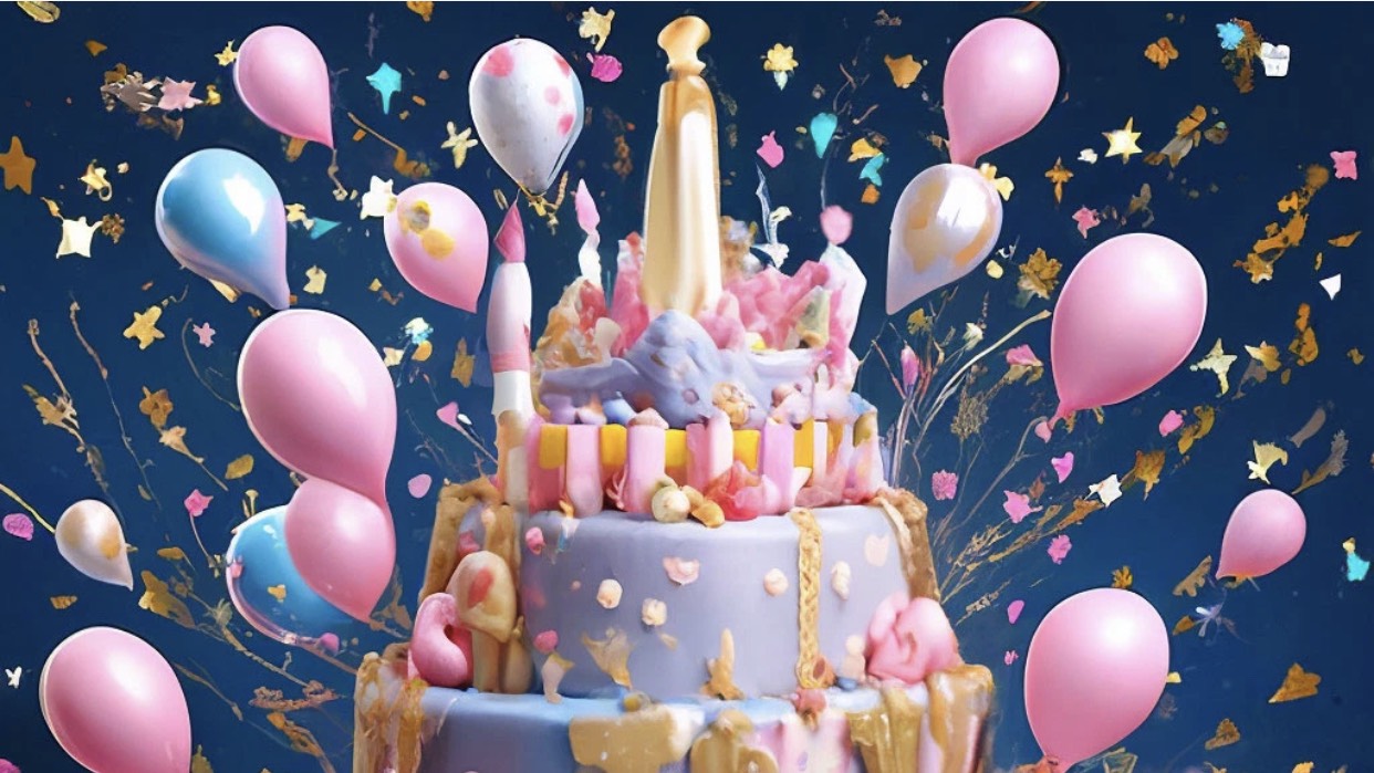 Поздравление для Девочки с Днём Рождения! смотреть онлайн