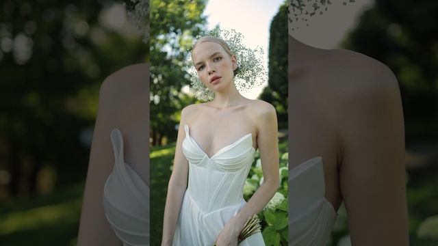 Свадебное платье Санлар коллекция "Secret Garden" 2025, Tatiana Kaplun