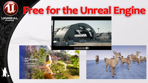 Free for the Unreal Engine (НОЯБРЬ 2024) Часть 1 (free до 19 ноября 2024)
