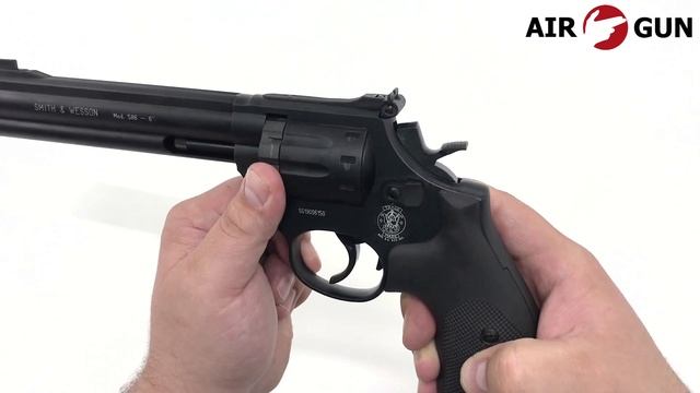 Пневматический пистолет Umarex Smith And Wesson 586-6 4,5 мм