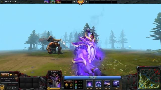 Staring Abyss - Dark Seer set for DOTA 2 смотреть онлайн