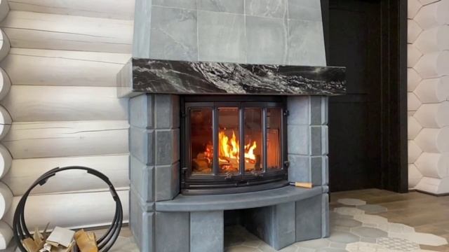 Наши работы: установка камина Jotul I 18