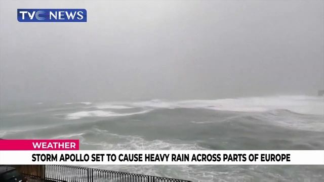 [LATEST] Storm Apollo Set To Cause Heavy Rain Across parts Of Europe смотреть онлайн