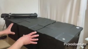 Проточный фильтр для пруда - 350 (обзор)