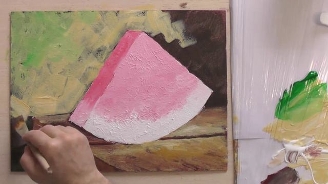Рисовать реалистично. Арбузная долька смотреть онлайн