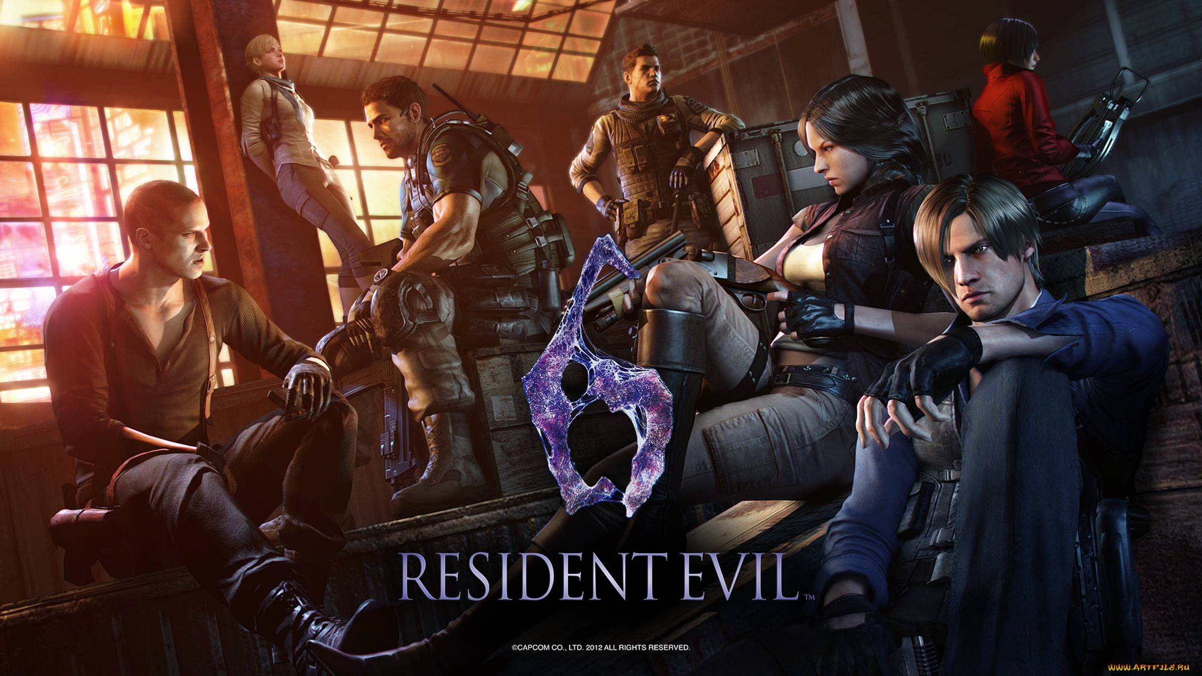 Resedent Evil 6 #1 ( Леон) Начало Ада смотреть онлайн
