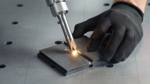 Лазерная сварка стали и очистка сварного шва