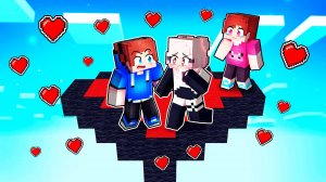 МАЙНКРАФТ НО МЫ ЗАПЕРТЫ В ОДНОМ СЕРДЦЕ с БЕЗУМНОЙ ФАНАТКОЙ!