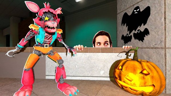 [Dimas_tv] СЛОМАННЫЕ АНИМАТРОНИКИ ИЩУТ НАС FNAF COOP ГАРРИС МОД GMOD ►