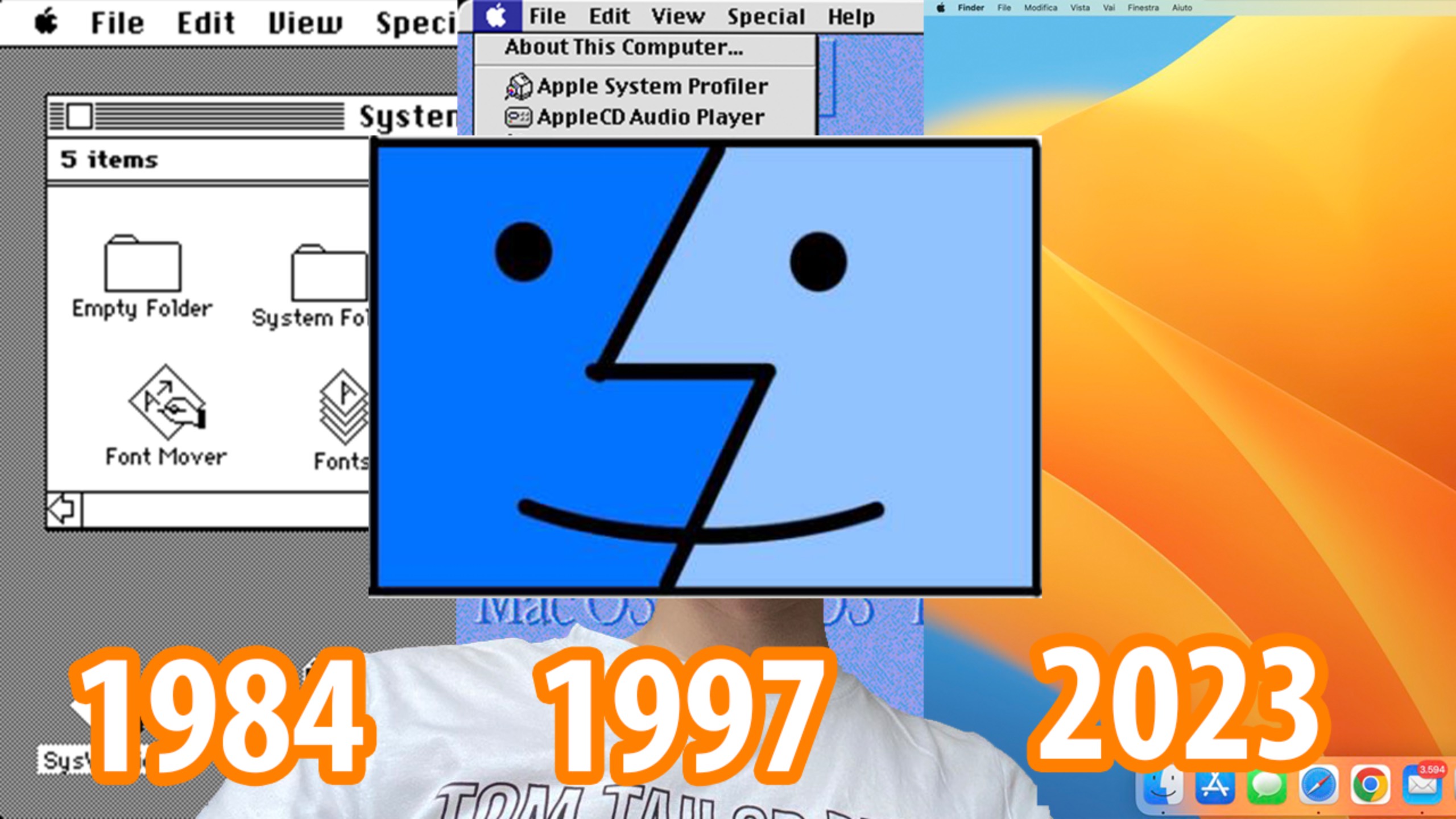 Обновление с Mac OS 1.0 до macOS 13 смотреть онлайн