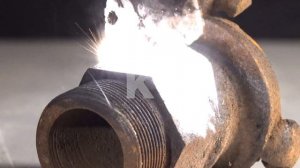 Лазерная очистка резьб промышленных изделий