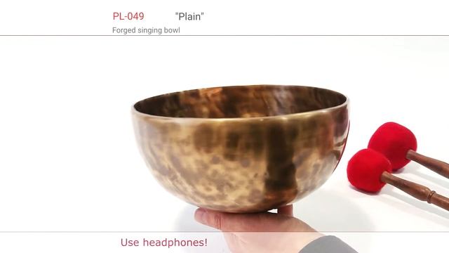 PL-049 Кованая поющая чаша "Plein" для всех видов практики. Тест смотреть онлайн