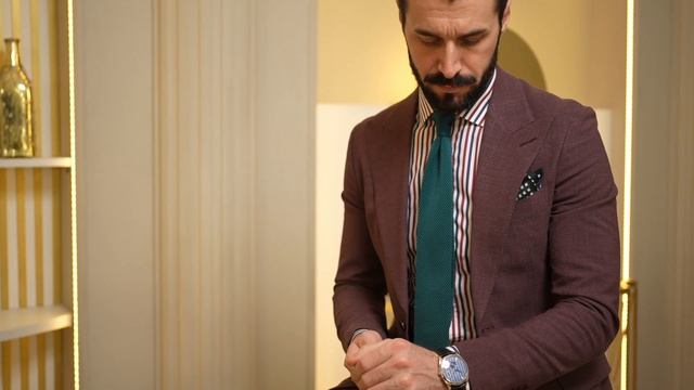 Мужские серебряные часы SLIMLINE 0116.0.9.85A.B смотреть онлайн