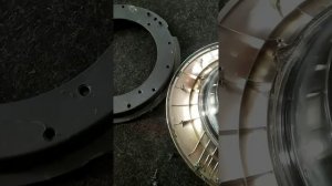 Как разобрать люк и заменить петлю на стиральной машинке Haier HW60-BP127568