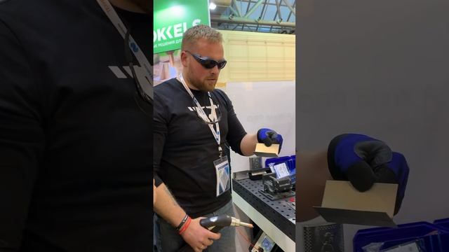 Красивый шов с первого раза #лазернаясварка #shorts смотреть онлайн