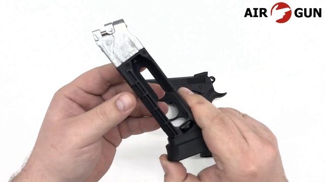 Пневматический пистолет ASG CZ SP-01 shadow 4,5 мм