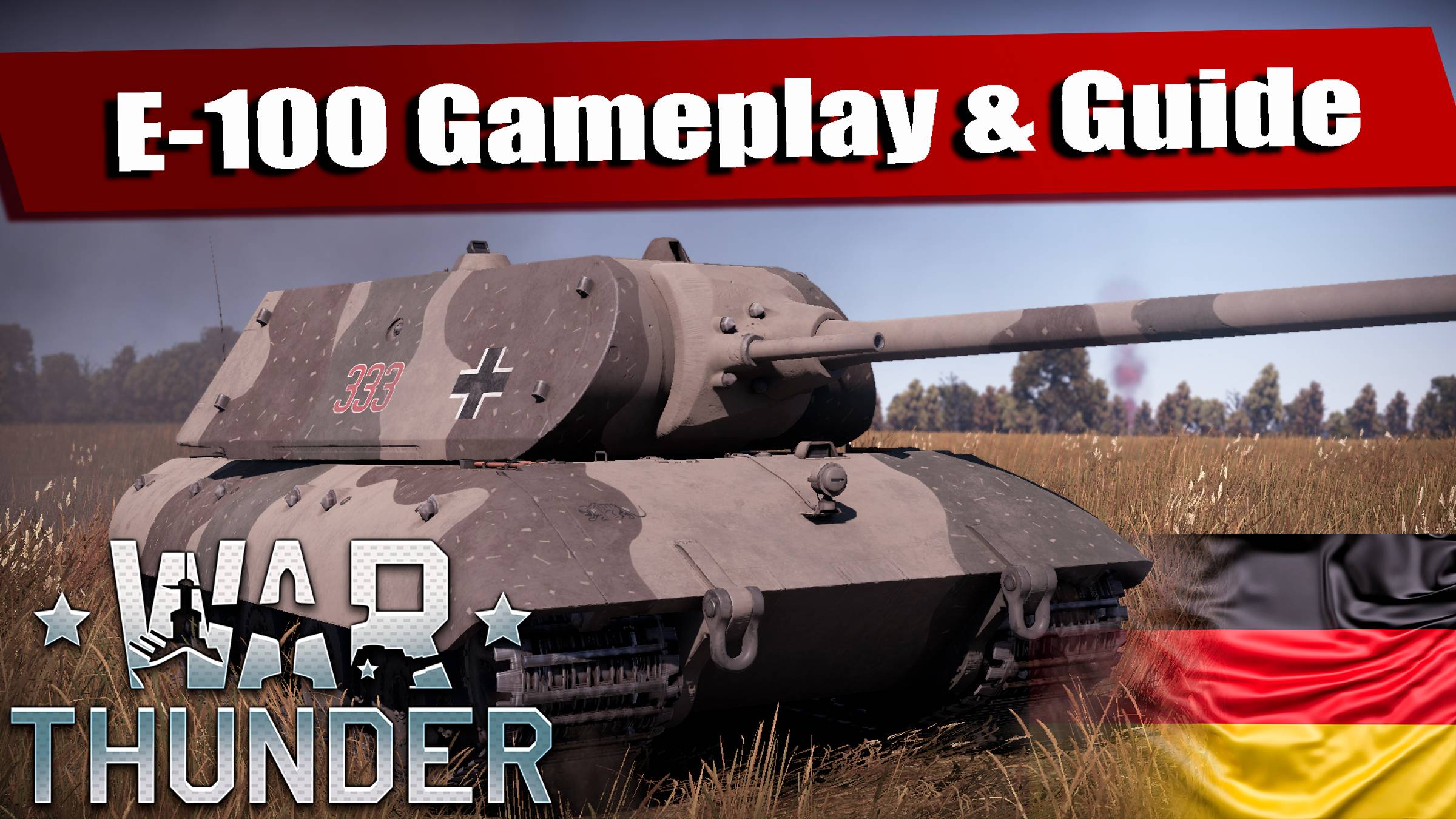 E-100 | Gameplay и Гайд + Live обзор | War Thunder смотреть онлайн