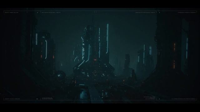 One Hour Dark Cinematic Cybergothic Atmosphere