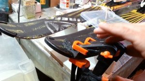 Ремонт отслоения лыж (ski delamination repair)