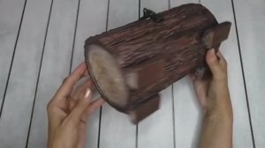 Обычно делают бумагу из дерева,а мы сделаем ДЕРЕВО из бумаги! Оригинальный сундучок своими руками!