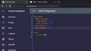 Используем планшет для управления Home Assistant