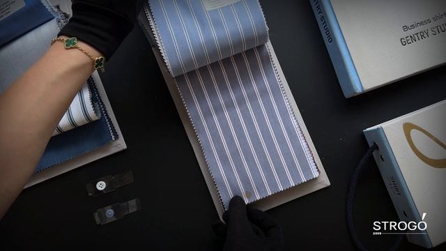 Каталог премиальных тканей для пошива сорочек Gentry studio - shirt 2415 смотреть онлайн