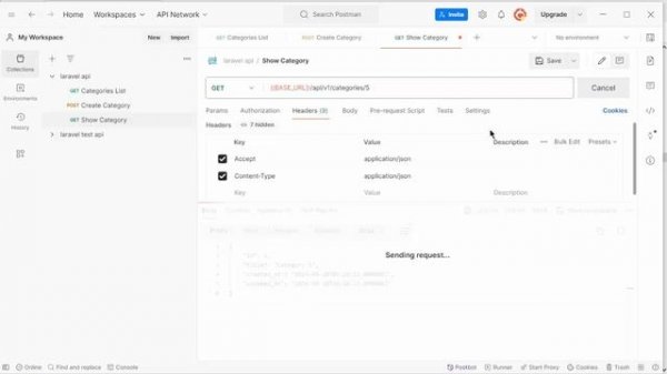 5. Laravel REST API. API для рубрик