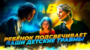 Ребёнок, как прожектор на ваши собственные детские травмы.