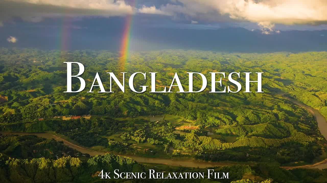 Bangladesh 4K - Scenic Relaxation Film With Calming Music смотреть онлайн