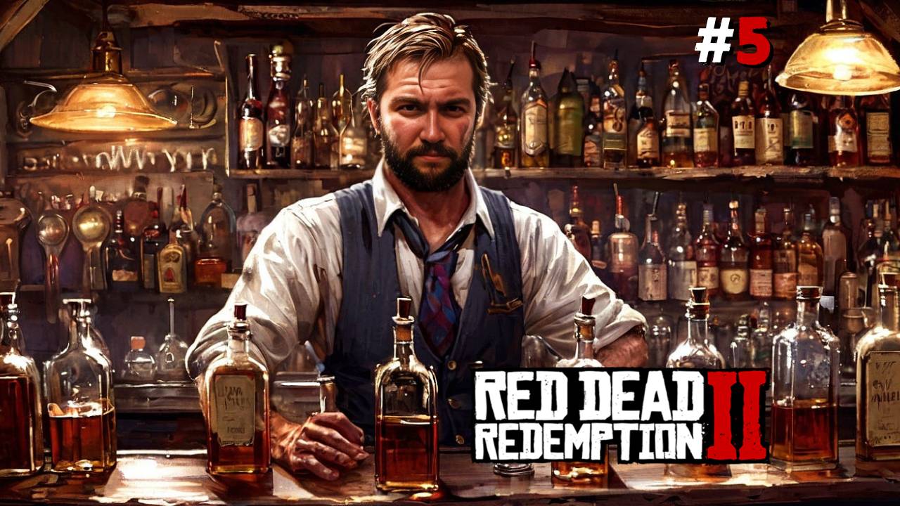 Раздаем самогон  ▷Red Dead Redemption 2 #5 [ЗАПИСЬ ПРОХОЖДЕНИЯ]