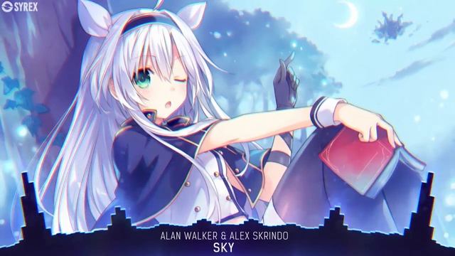 「Nightcore」→ Alan Walker & Alex Skrindo - Sky смотреть онлайн