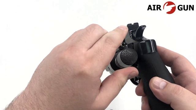 Пневматический револьвер ASG Dan Wesson 4 дюйма 4,5 мм