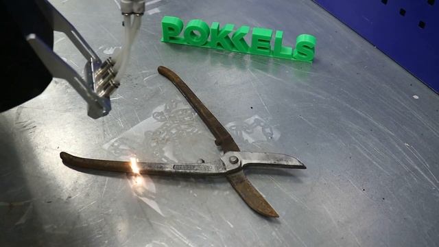 Лазерная очистка секатора смотреть онлайн