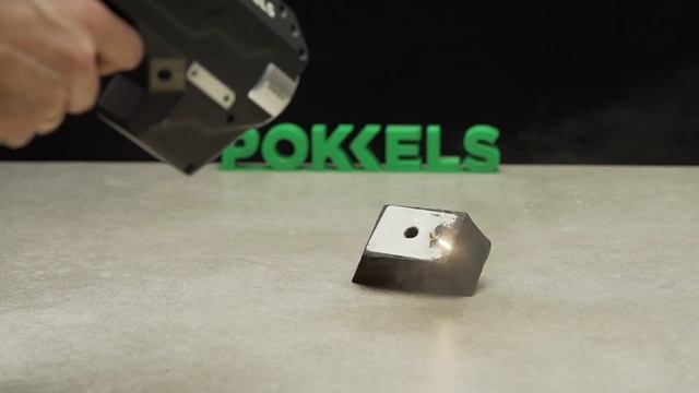 Лазерная очистка металлической детали смотреть онлайн