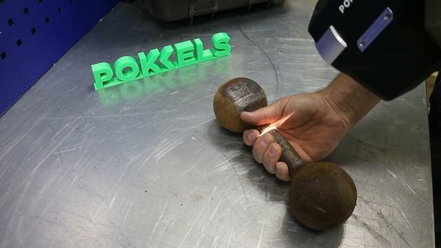 Лазерная очистка гантели смотреть онлайн